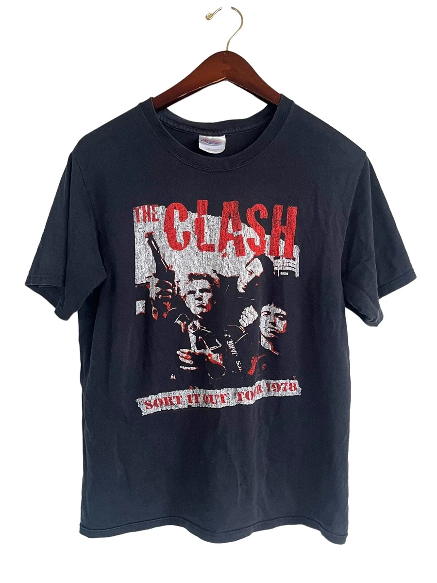 絶対一番安い Tシャツ 00s ザ・クラッシュ クラッシュ デカプリント T