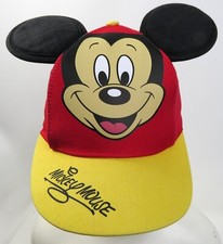 Mickey Mouse Hat Cap Ears Disney Parks Youth Disney Parks Disneyland Snapback