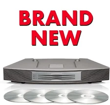 New Bose Multi CD Changer Add-On for Wave Music System AWRCC1 Titanium Silver