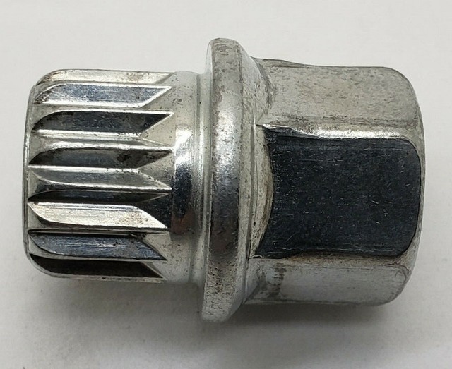 VW Volkswagen Audi Wheel Lock Key 17 Pointed Spline Style ABC 6 OEM