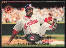 1995 Stadium Club Virtual Reality Eddie Murray #96 Cleveland Indians