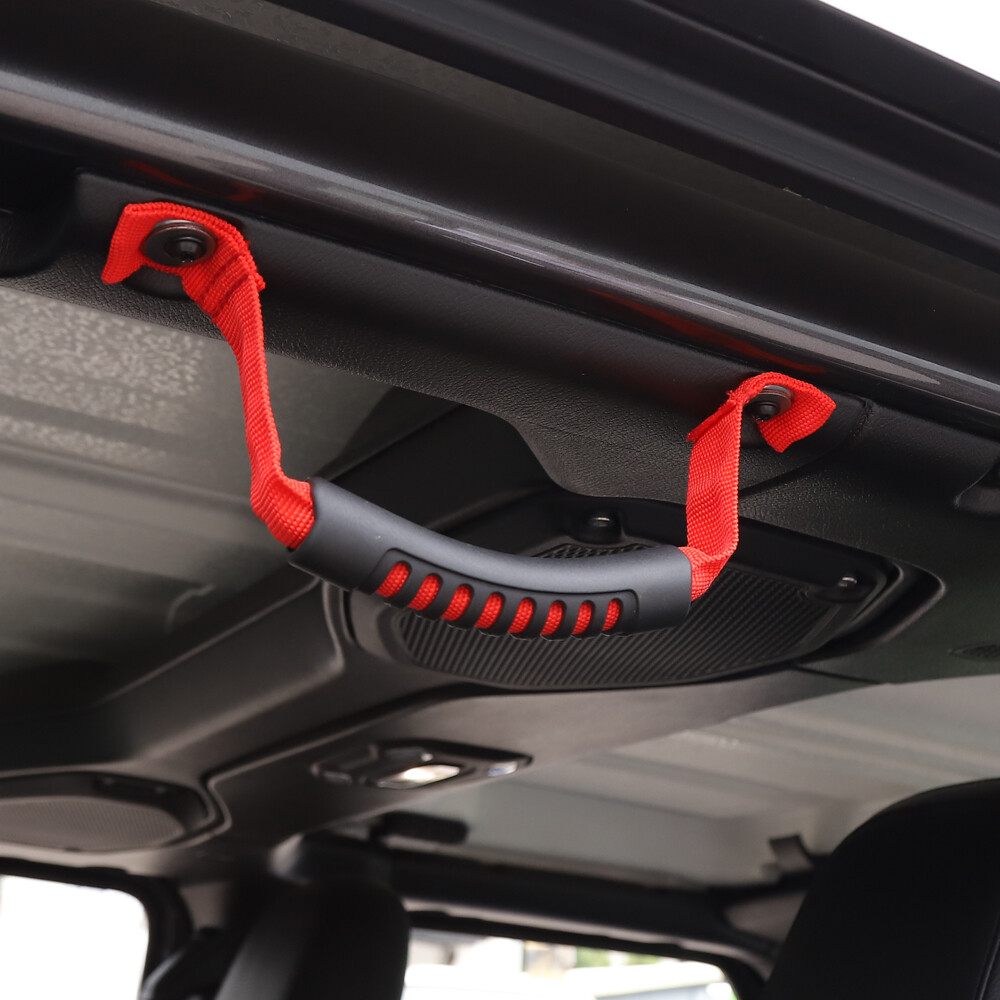 Roll Bar Paracord Grab Handles For Jeep Wrangler YJ TJ JK 4XE JL JLU 2007-2023 E - Foto 4