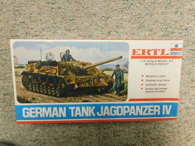 Esci Ertl 1/72  Box #8301 German Tank Jagdpanzer IV MIB Lot 1