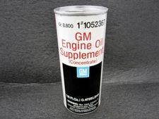 Vintage GM Engine Oil Supplement Concentrate 16oz Can 1052367 USA
