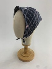 Vintage Hanae Mori Handkerchief Floral Bandana Pocket Square Wrap Neckerchief