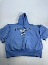 Joe Cool Sweater Adult M Hooded Sweatshirt Charles Schultz Peanuts Hoodie