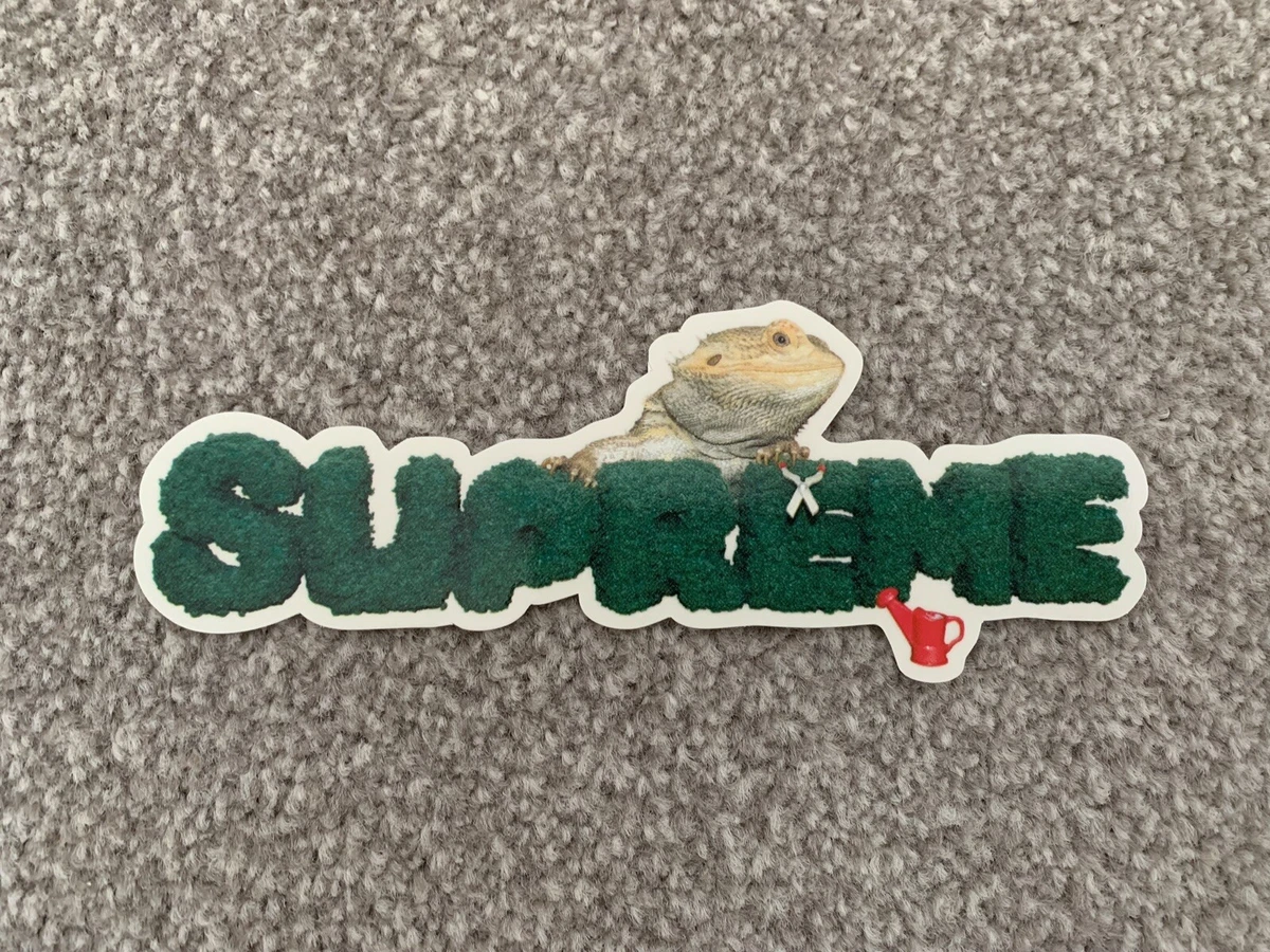 Supreme lizard sale sticker