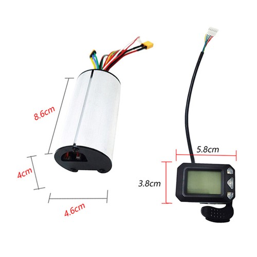 24V 36V Folding Scooter Controller Display 5.5 Inch Scooter ControllEO - Picture 3 of 11