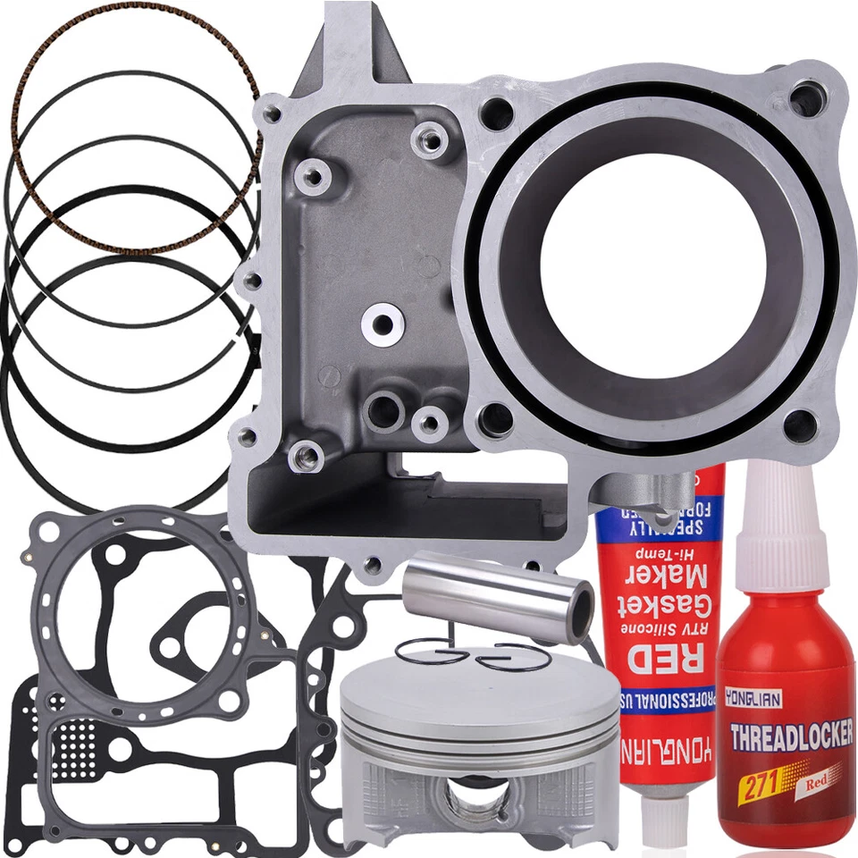 Cylinder Piston Gasket Top End Kit For Honda Rincon 680 TRX680 FA/FGA 2006-2022 - Image 3 of 4