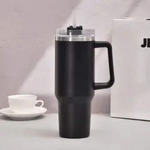 Tumbler Stainless Steel Reusable Vacuum Insulated Lid Straw Leakproof Bottle Kid