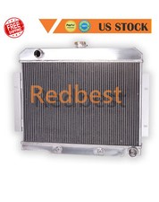 4 Row Radiator Fits 1972-1986 Jeep Cj5cj6cj7 350 Swap Chevy Conversion V8 Eng