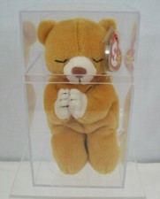 RARE TY Beanie Baby Hope Praying Bear ERRORS SEE DESCRIPTION - Protective Box