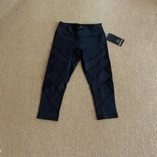 Women's 90 Degree By Reflex Black Leggings Size Medium, New