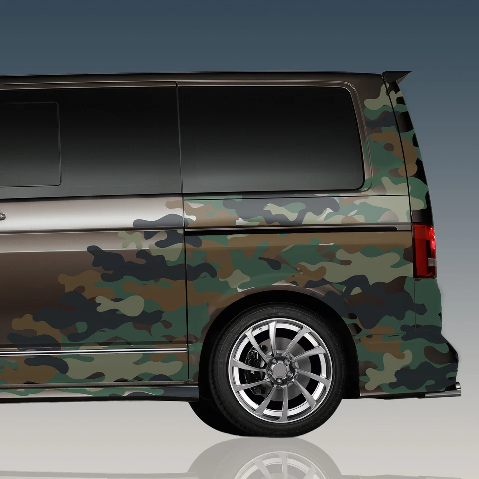 Auto Camouflage Aufkleber "Dunkelgrün" Tuning Seitenaufkleber Army RX048-04 - Bild 2 von 4