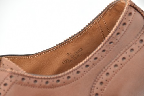 NUEVO | ZAPATOS BROGUE COMPLETOS FOSTER & SON X EDWARD GREEN 11.5D UK / 12C US MARRÓN - Imagen 8 de 13