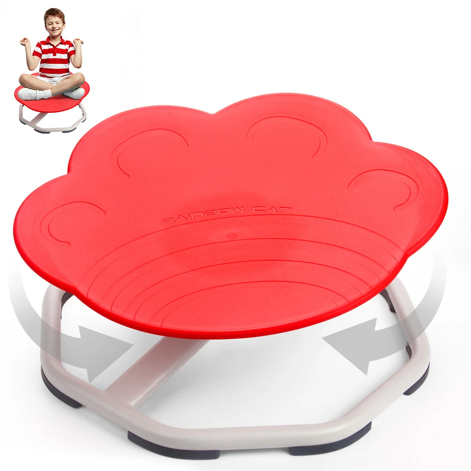 Sensory Spinning Chair 360° Upgraded Cat Paw Sensory Swivel Chair  Seat For Kids - Image 2 of 4