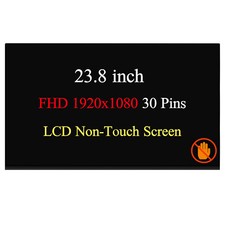 23.8" For HP 24-K 24-K0109 All-in-one Non-Touch LCD Screen Replacement FHD New