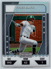 Tyler Black 2021  Panini Elite Extra College Tickets Optic Holo #CTO-TB