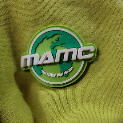 Made Against Most Common MAMC lime green Animal Hoodie size medium