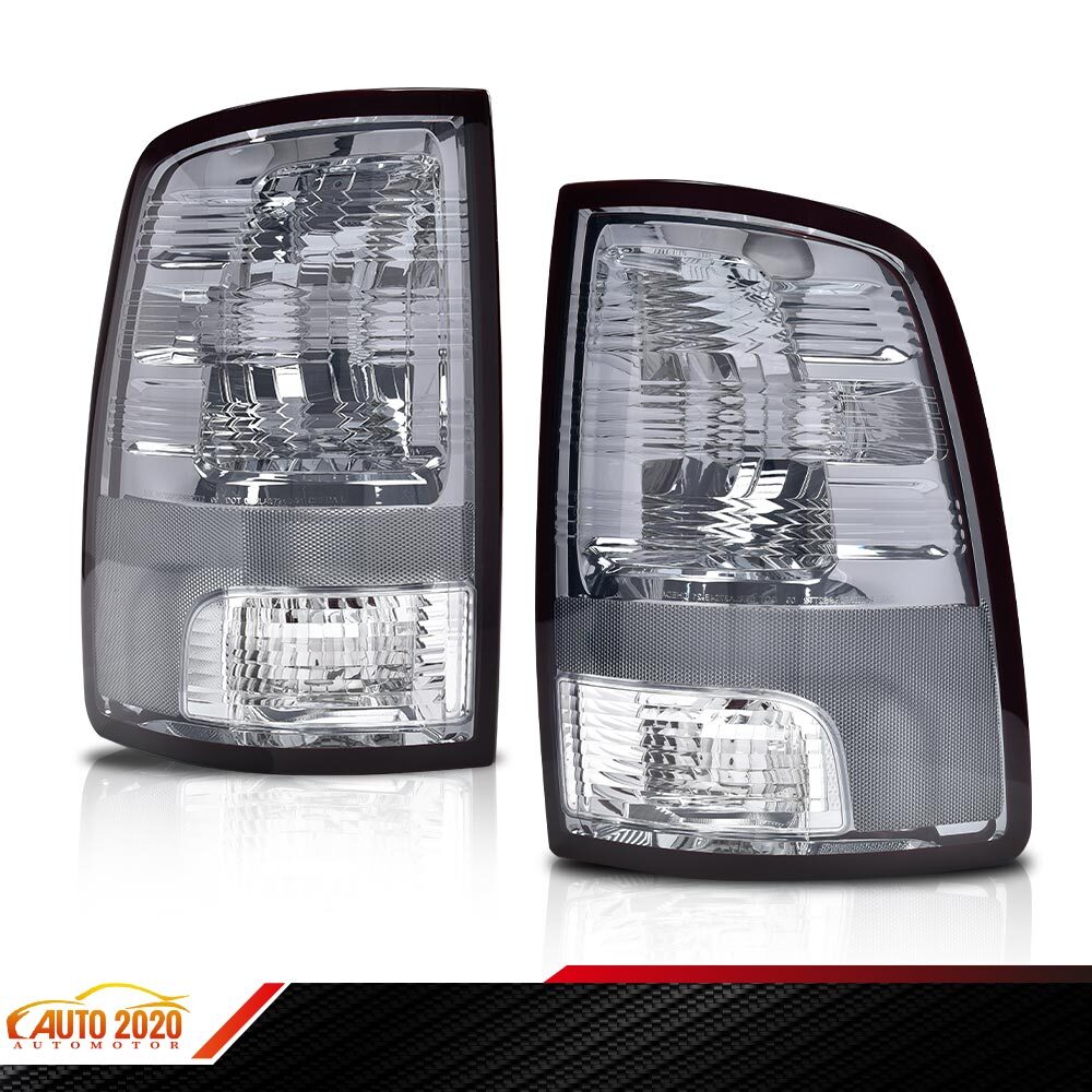 Red Smoke Tail Light Brake Lamp Pair for 2009-2018 Dodge Ram 1500 2500 3500 Left Right