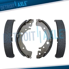 REAR Driver and Passenger Side Brake Shoes for 2009-2015 Honda Civic Fit Insight
