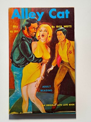 Vintage Pulp Sleaze   Alley Cat by Rick Weitz (LL 211, Casanova)   Adult Reading
