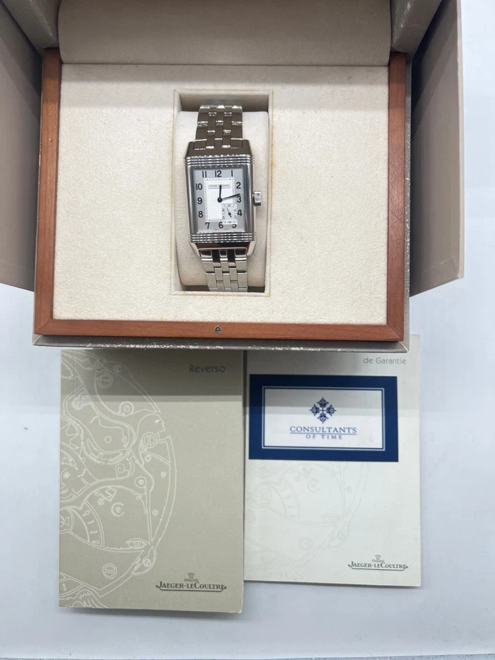 RARE COLLECTOR SET Jaeger-LeCoultre Grande Reverso 8 Day Power Reserve 301.81.20 - Image 4 of 4