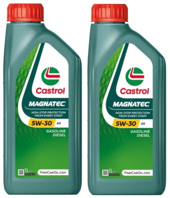 Castrol Magnatec Stop-Start 5W30 A5 Fully Synthetic Engine Oil | eBay