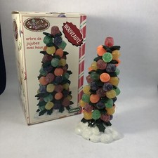 Lemax Azúcar y Especias Acebo Gota de Goma Árbol Decoración de Navidad Caja Original Como Está