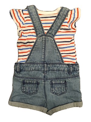 Ensemble Bébé Fille Carter’s En Jean – Taille 3 Mois, Neuf Avec étiquettes (NWT)