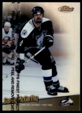 1999-00 Topps Finest Refractor Sandy McCarthy Lightning #124 *Noles2148*