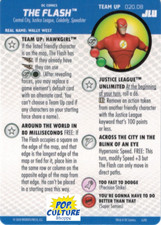 HEROCLIX JLU Team Up Card 020.08 THE FLASH Hawkgirl