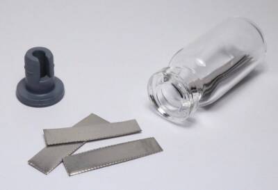 Niobium metal strips/electrode high purity element 41 nb chemistry sample