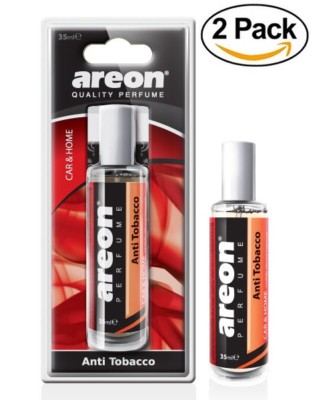 Areon CAR Perfume I Car & Home Air Freshener Spray I Anti Tobacco (Pack of 2)