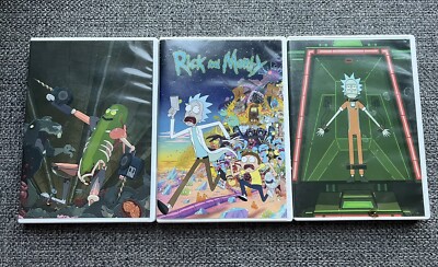  Rick and Morty DVD Set Collection Lot Season 1 2 & 3 (1-3) 