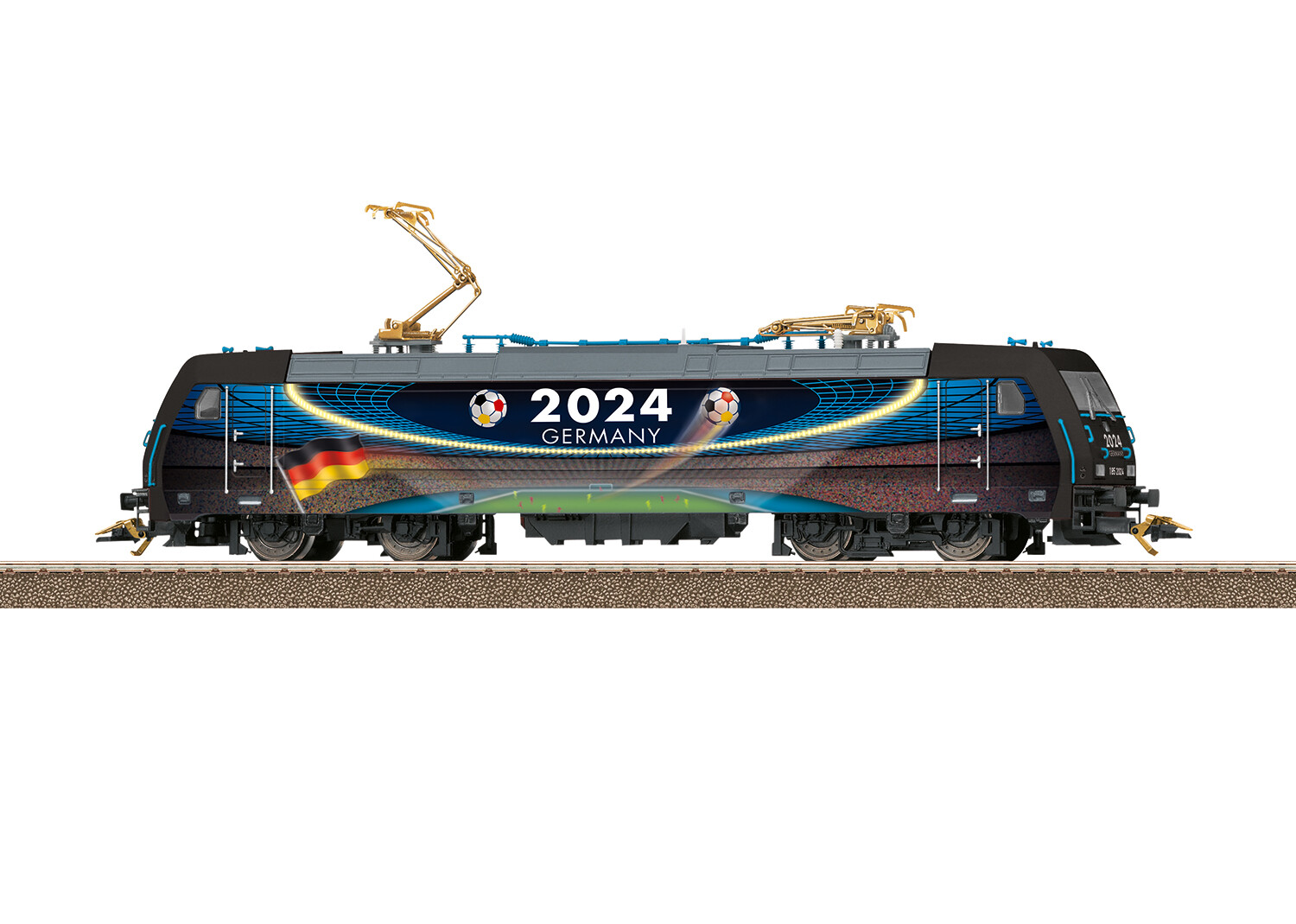 Trix H0 25368 - Elektrolokomotive Baureihe 185.2, DCC, Sound   Neuware