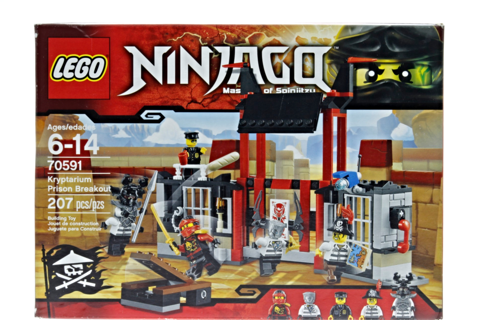 lego ninjago kryptarium prison breakout