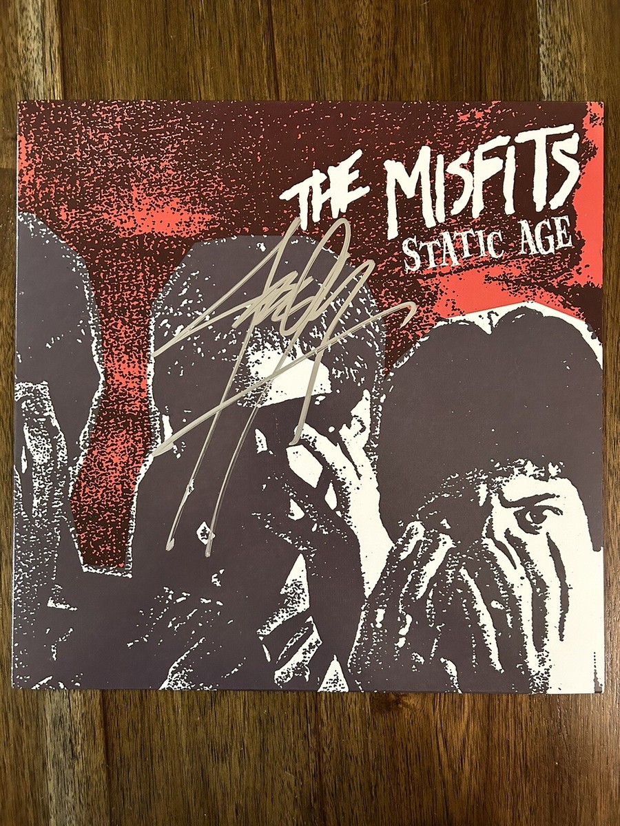 Jerry Only 'Misfits' Signed Vinyl Album 'Static Age' Beckett BSA