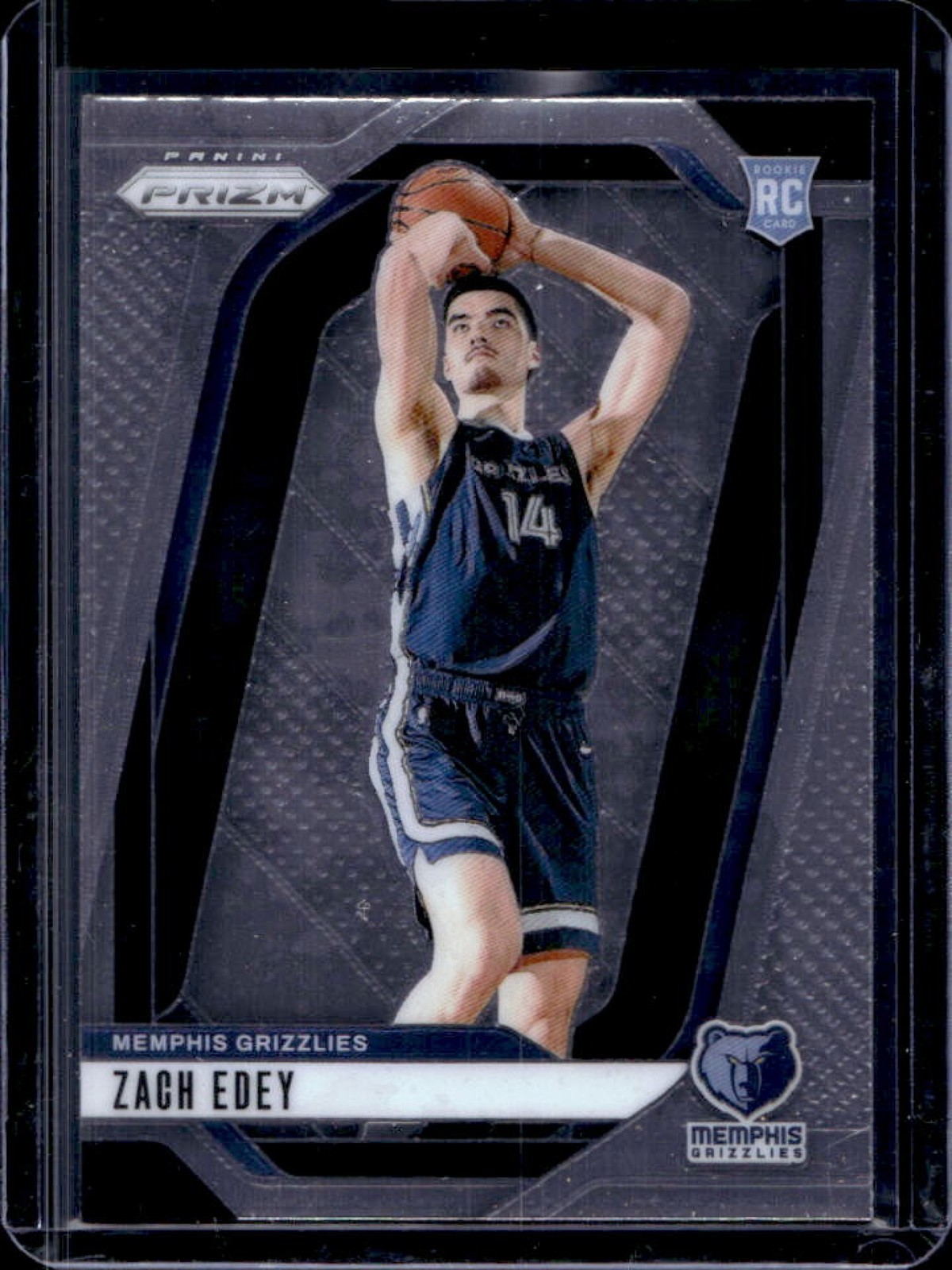 2024-25 Prizm Zach Edey RC Rookie #249 Grizzlies