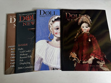 Lot x 4 Doll News Magazines United Federation of Doll Clubs 2001 2004 2006 2009