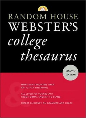 Random House Webster's College Thesaurus - Random House