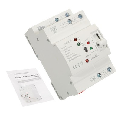 110V 2P 100A Dual Power Automatic Transfer Switch For Generator Changeover NEW