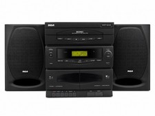 RCA RP-9316A 3-Disc Stereo System Dual Casset...
