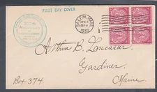 MASSACHUSETTS BAY COLONY #682 BL US FIRST DAY COVER 1930, COC CACHET FDC