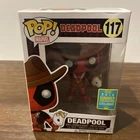 Funko Pop Deadpool Cowboy # 117 Marvel Deadpool Exclusive 2016 Brand New Figure