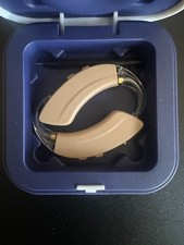 Professional Rechargeable True Hearing Aids (not amplifiers) Noise Cancel, Beige