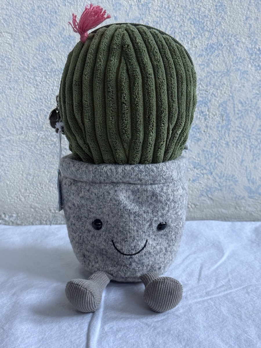 Jellycat Amuseables CACTUS BAG New BNWT RETIRED Soft Succulent