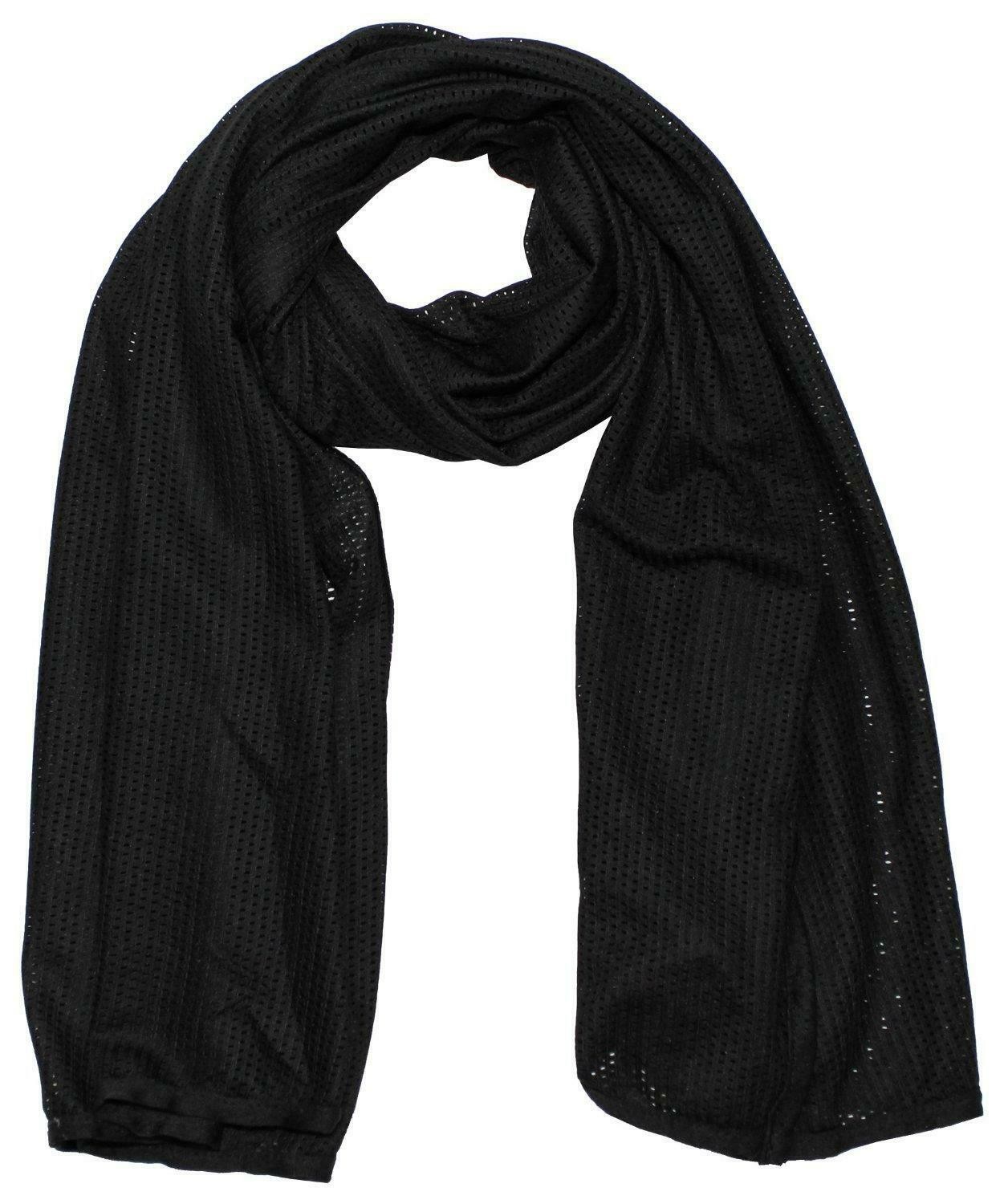 MFH Sniper Scrim Black 160 X 70 cm Military Style Scarf Airsoft Army Cadet