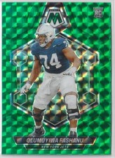 Olumuyiwa Fashanu 2024 Panini Mosaic Green Prizm #311!