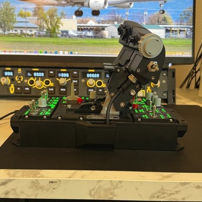 WINWING Orion 2 Throttle Base + F-15E StrikeAce Grip (With Finger Lift Kit)